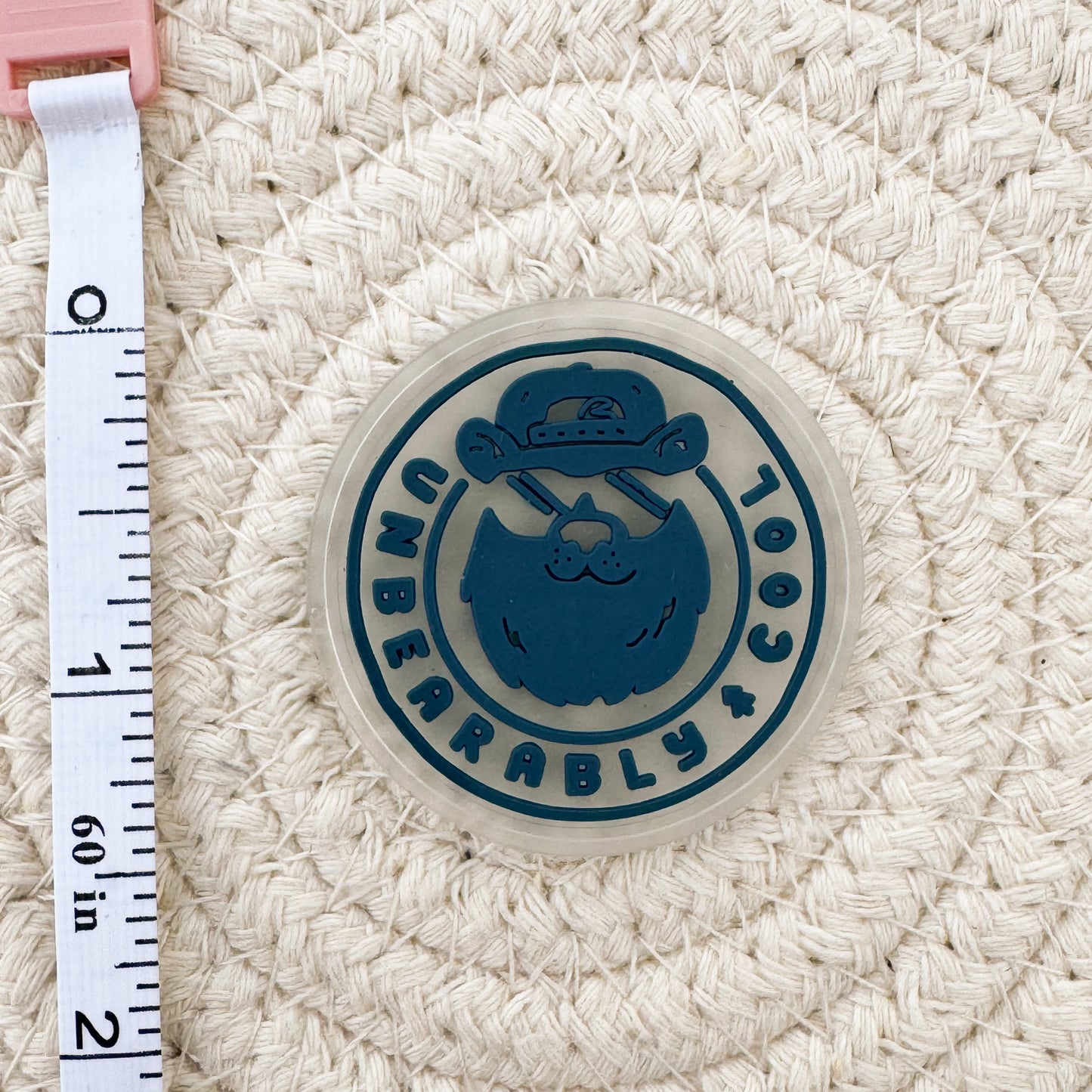 Unbearably Cool Silicone Label