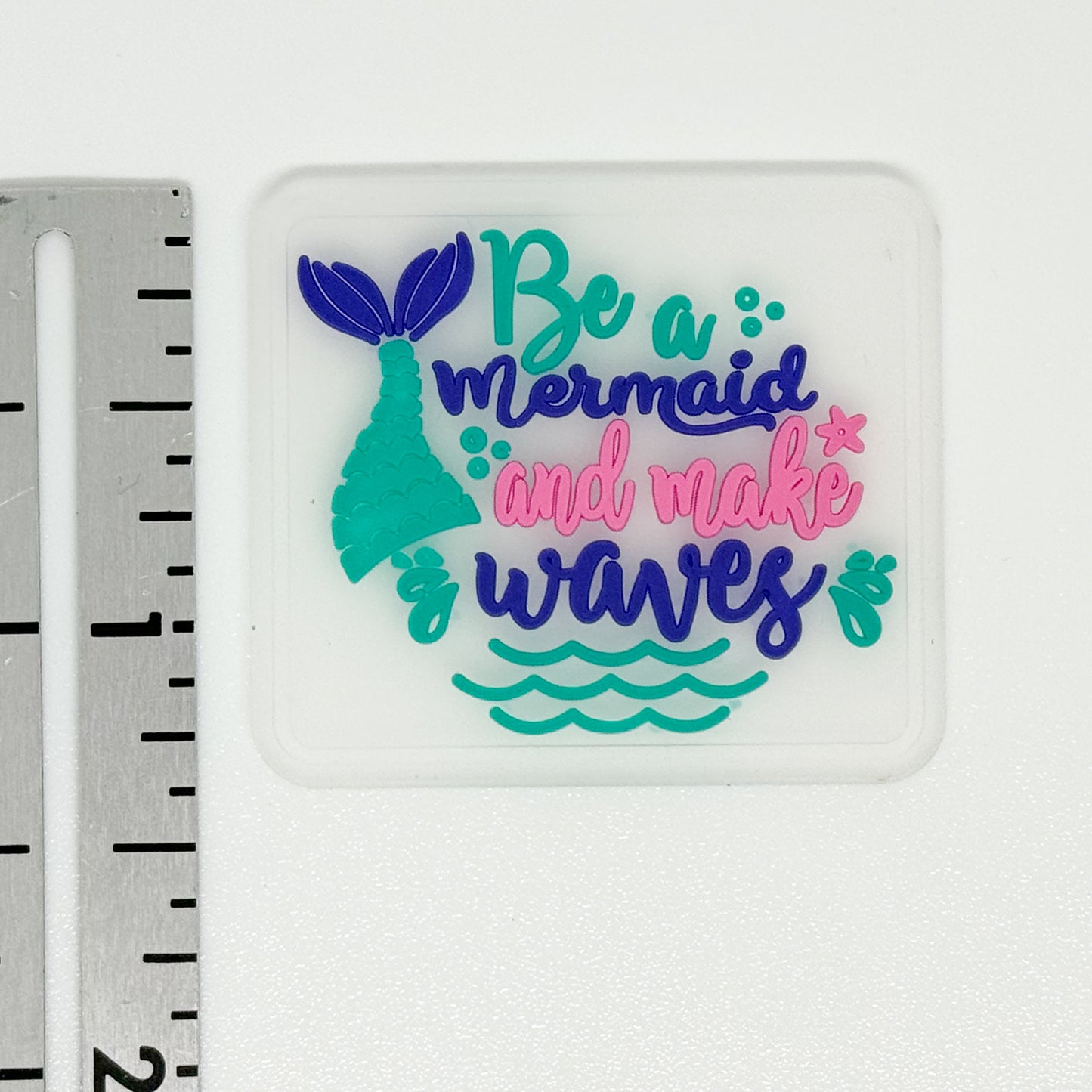 Mermaid Silicone Label image 1