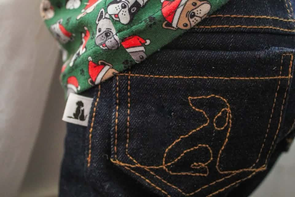 Furry Friends Woven Label