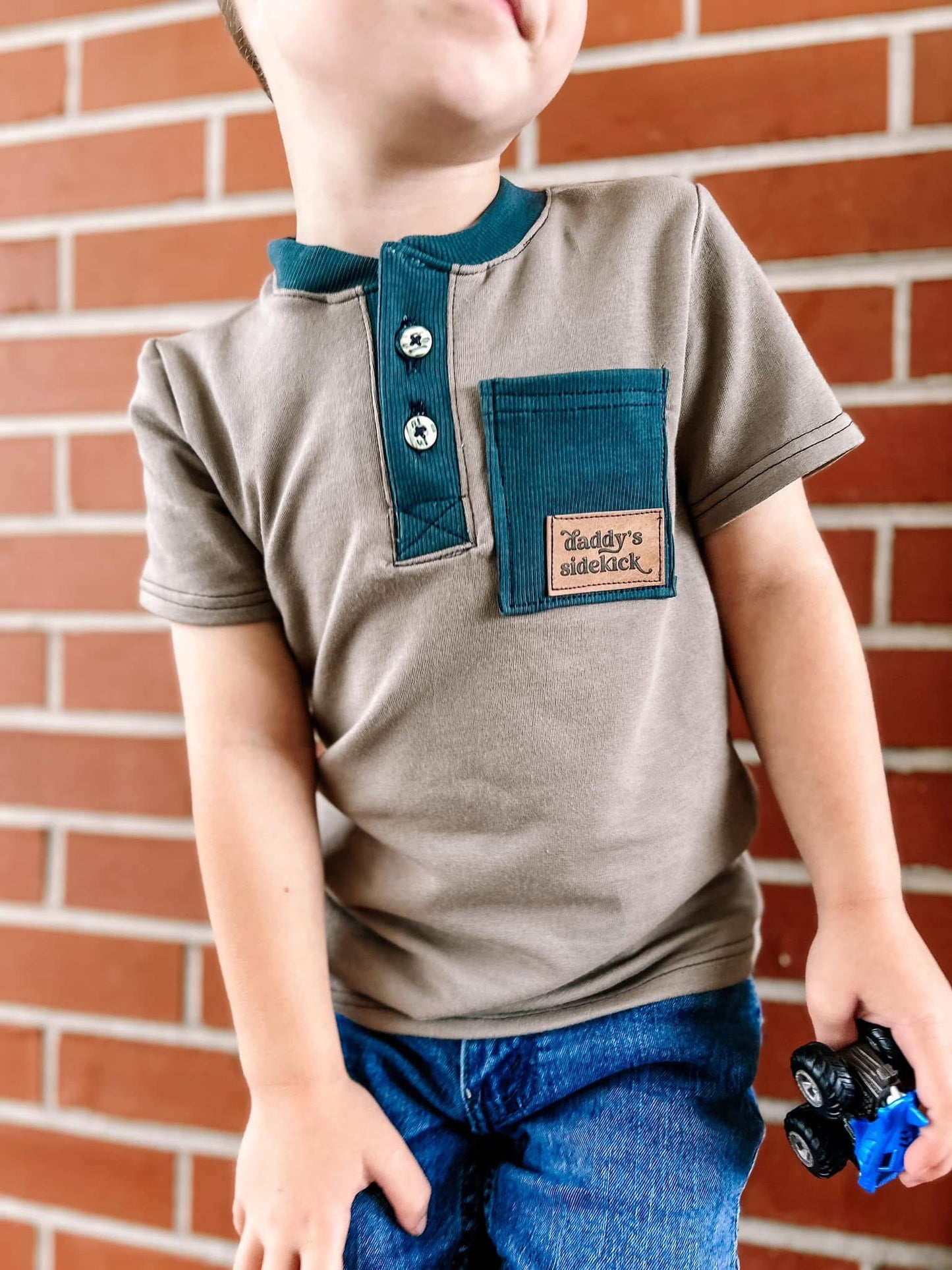 Daddy’s Sidekick Faux Leather Patch image 4