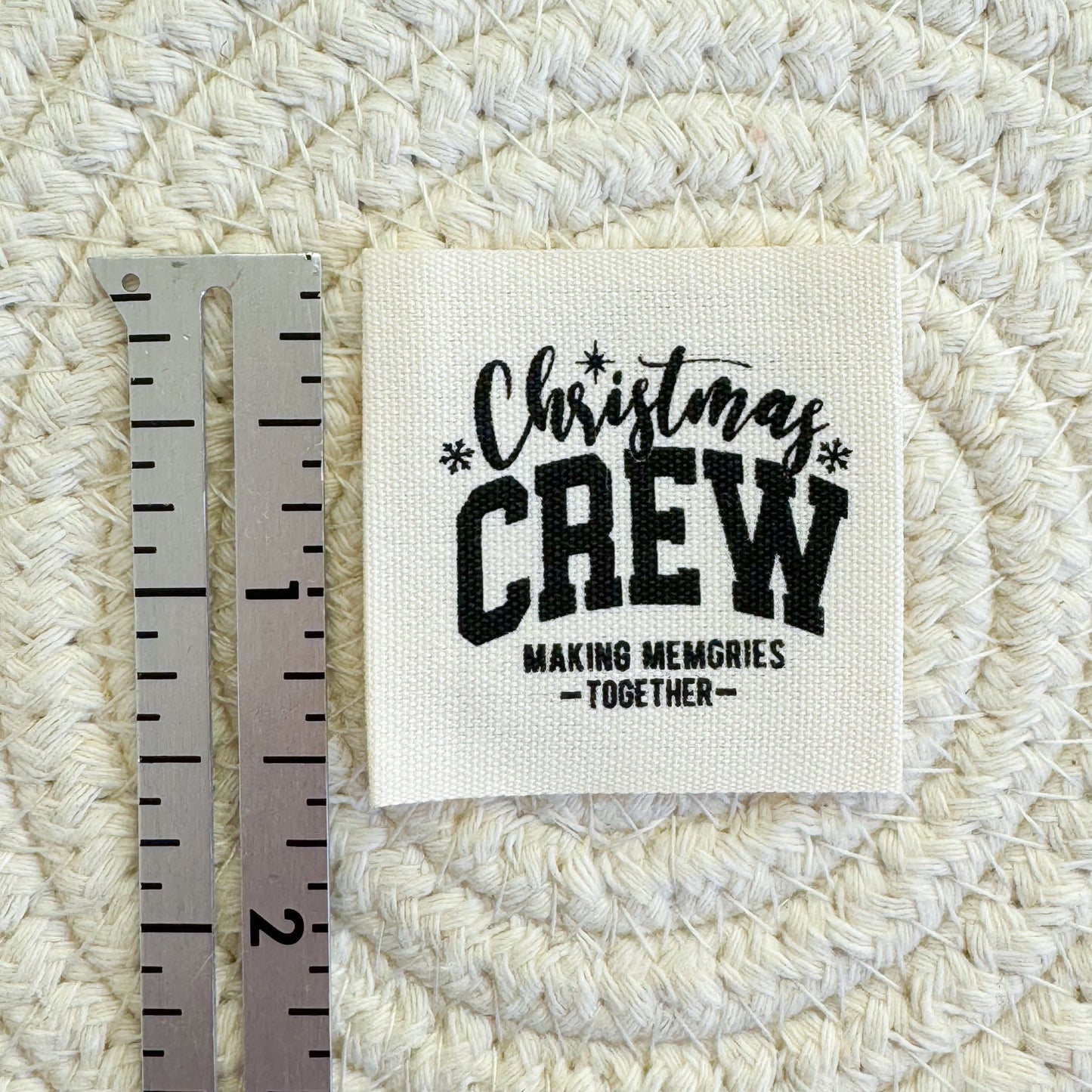 Christmas Crew Cotton Label image 1