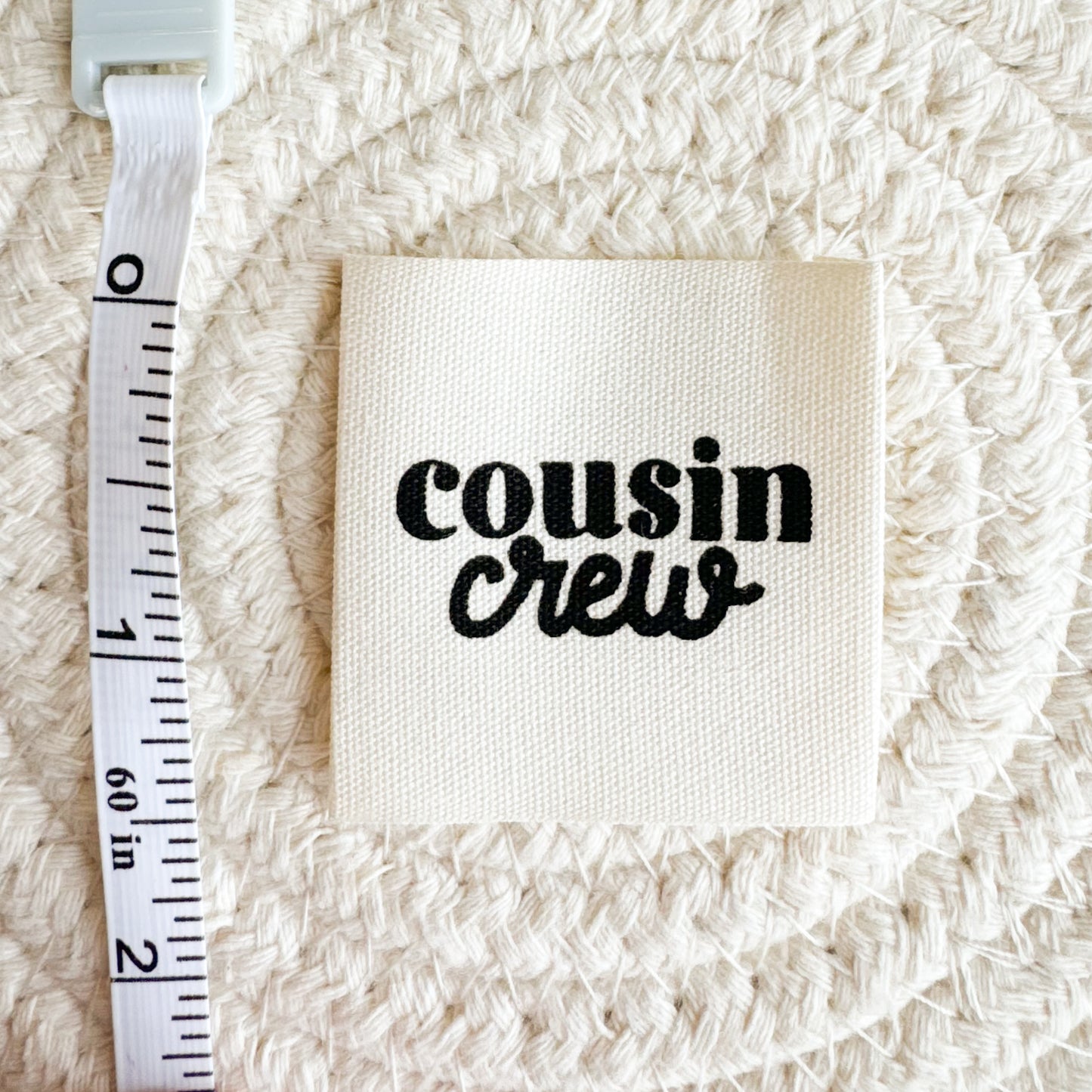 Cousin Crew Cotton Label