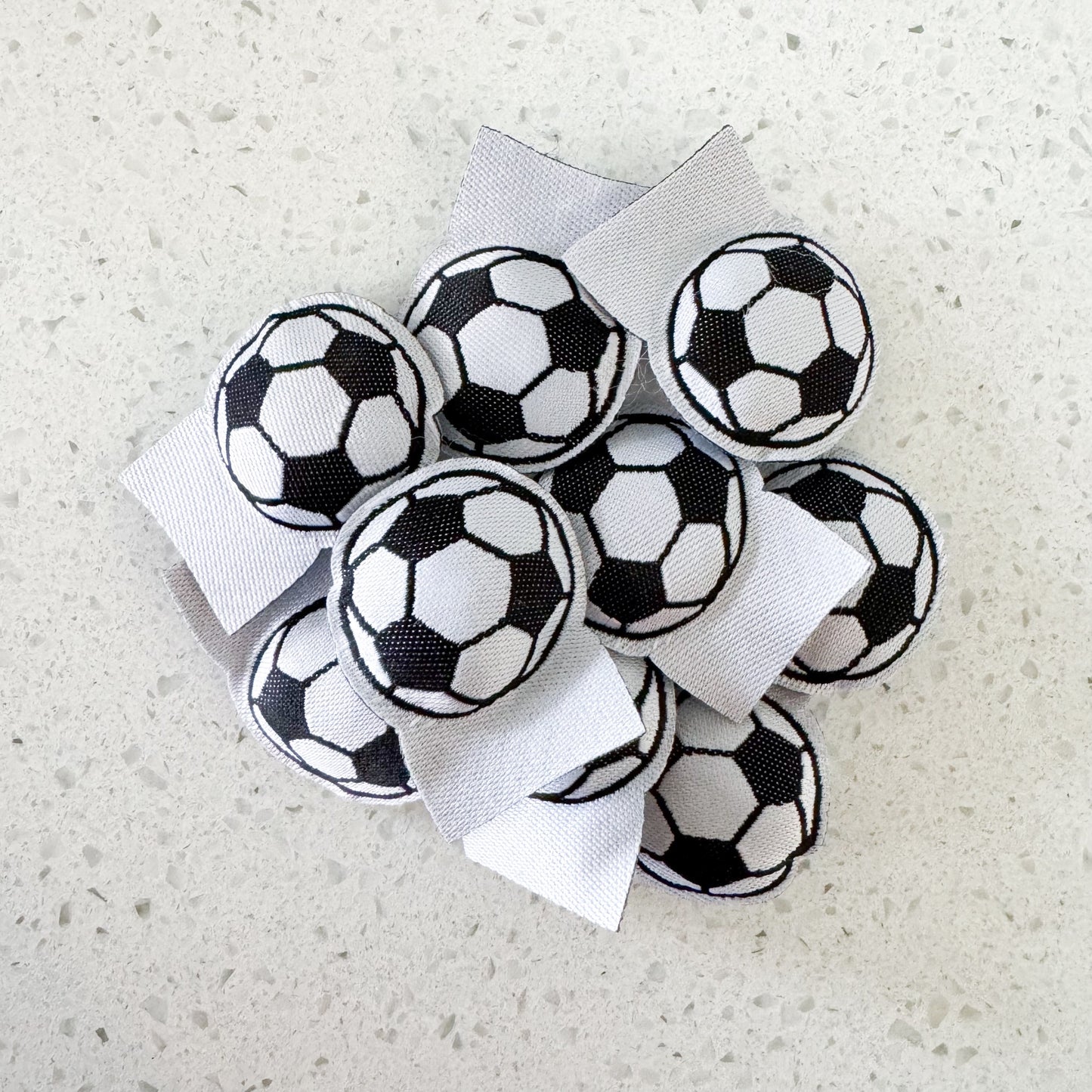 Soccer Ball Deluxe Puff Woven Label image 2
