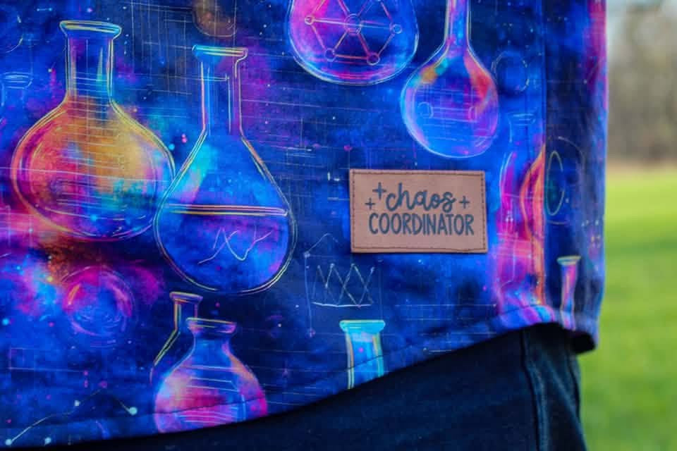 Chaos Coordinator Faux Leather Patch