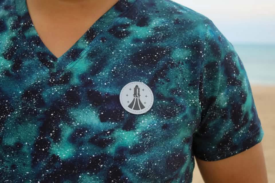 Spaceship Reflective Patch
