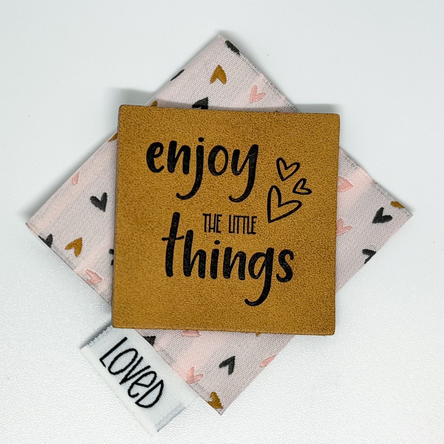 Enjoy the Little Things Faux Leather Patch image 2