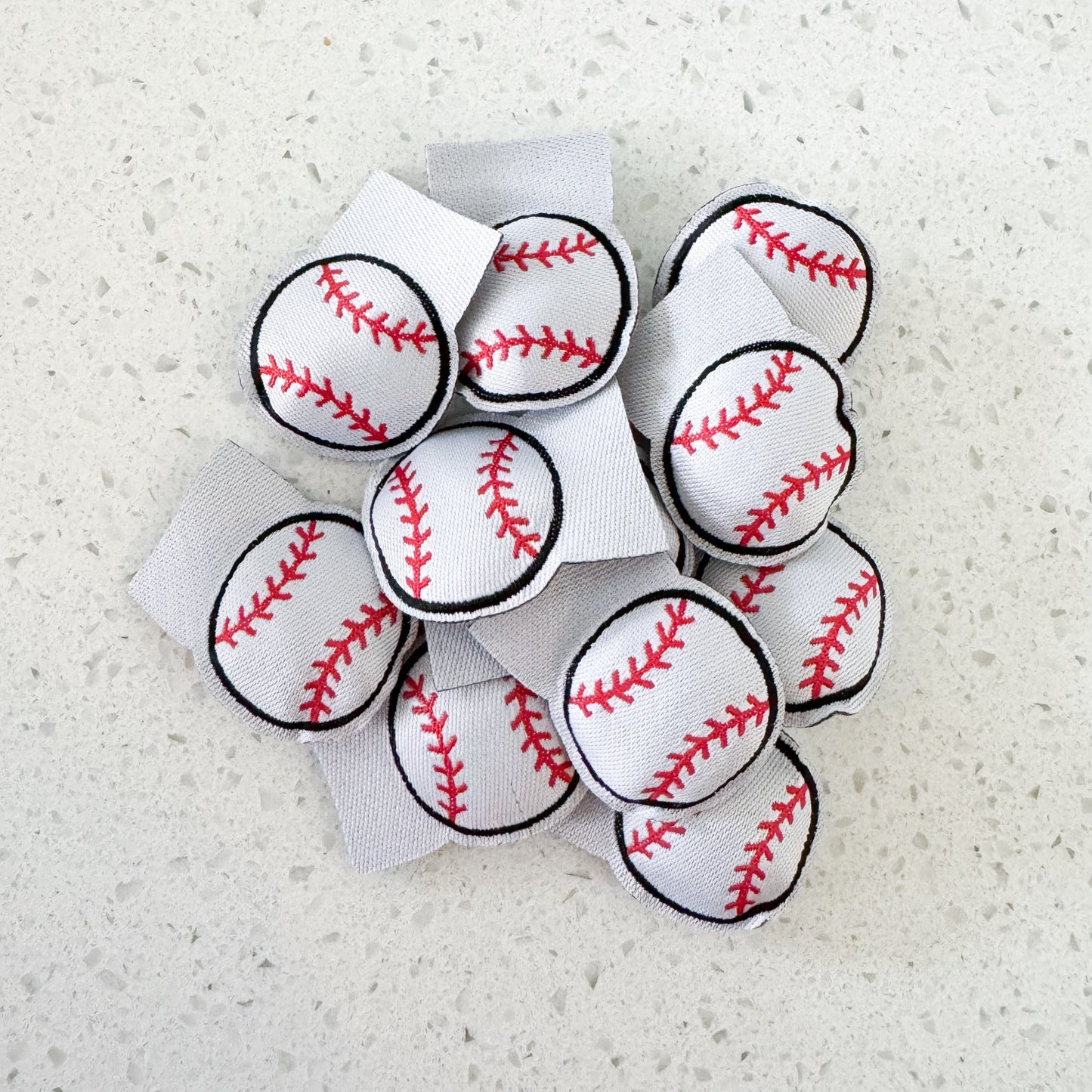 Baseball Deluxe Puff Woven Label image 2