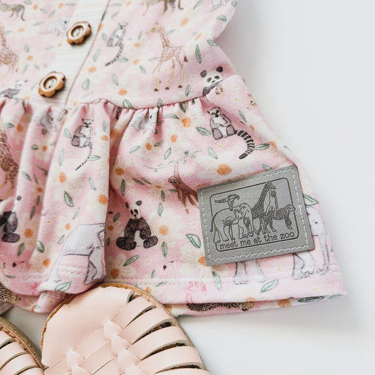 Meet Me at the  Zoo Faux Leather Patch image 0