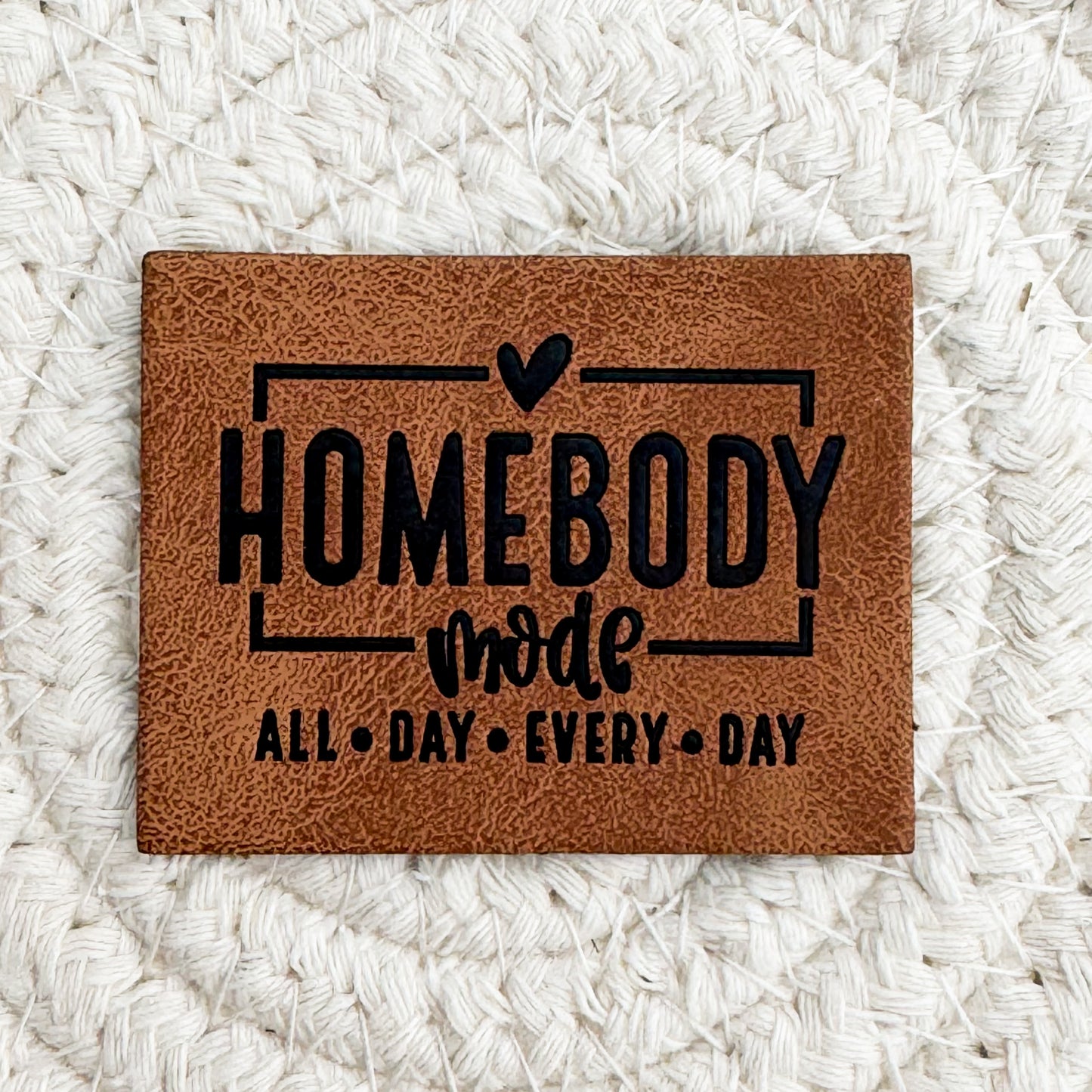 Homebody Faux Leather Patch image 0
