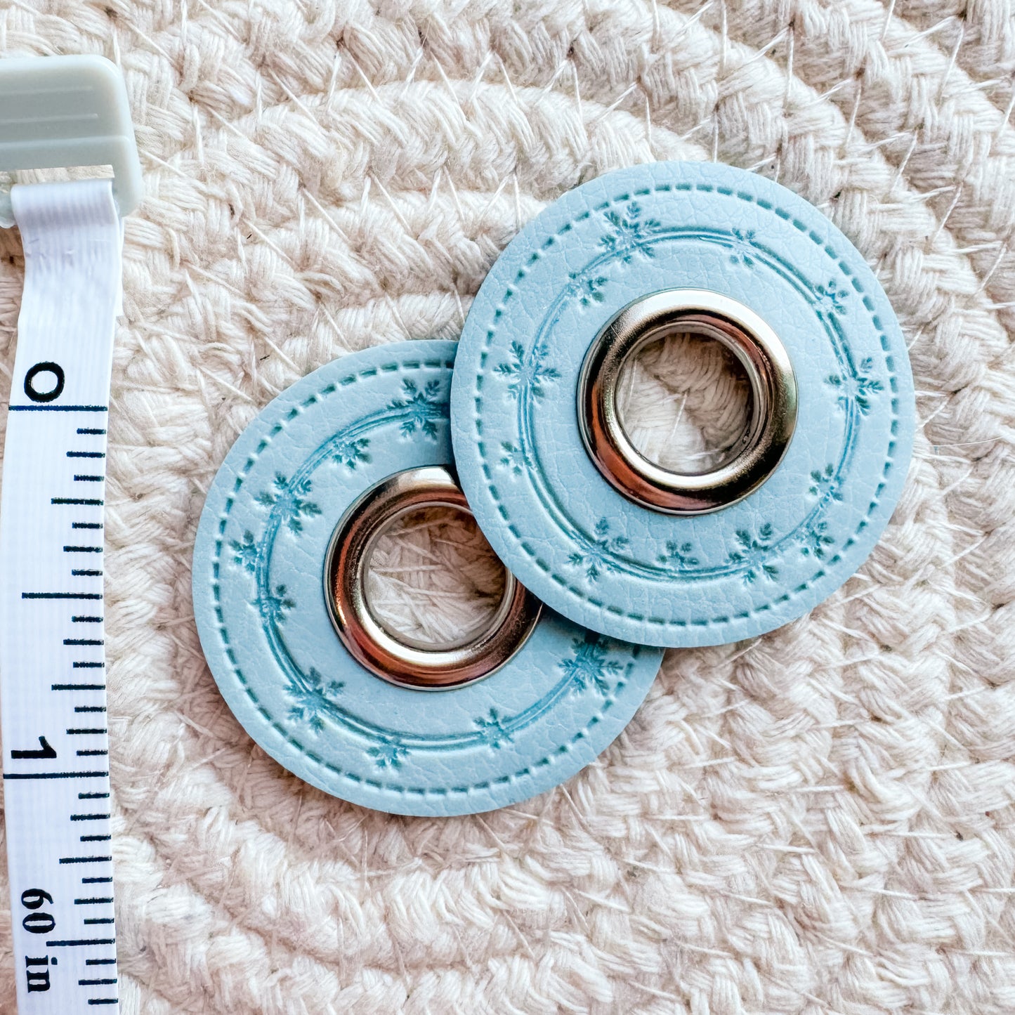 Snowflake Eyelet Patch (Set of 2) image 1