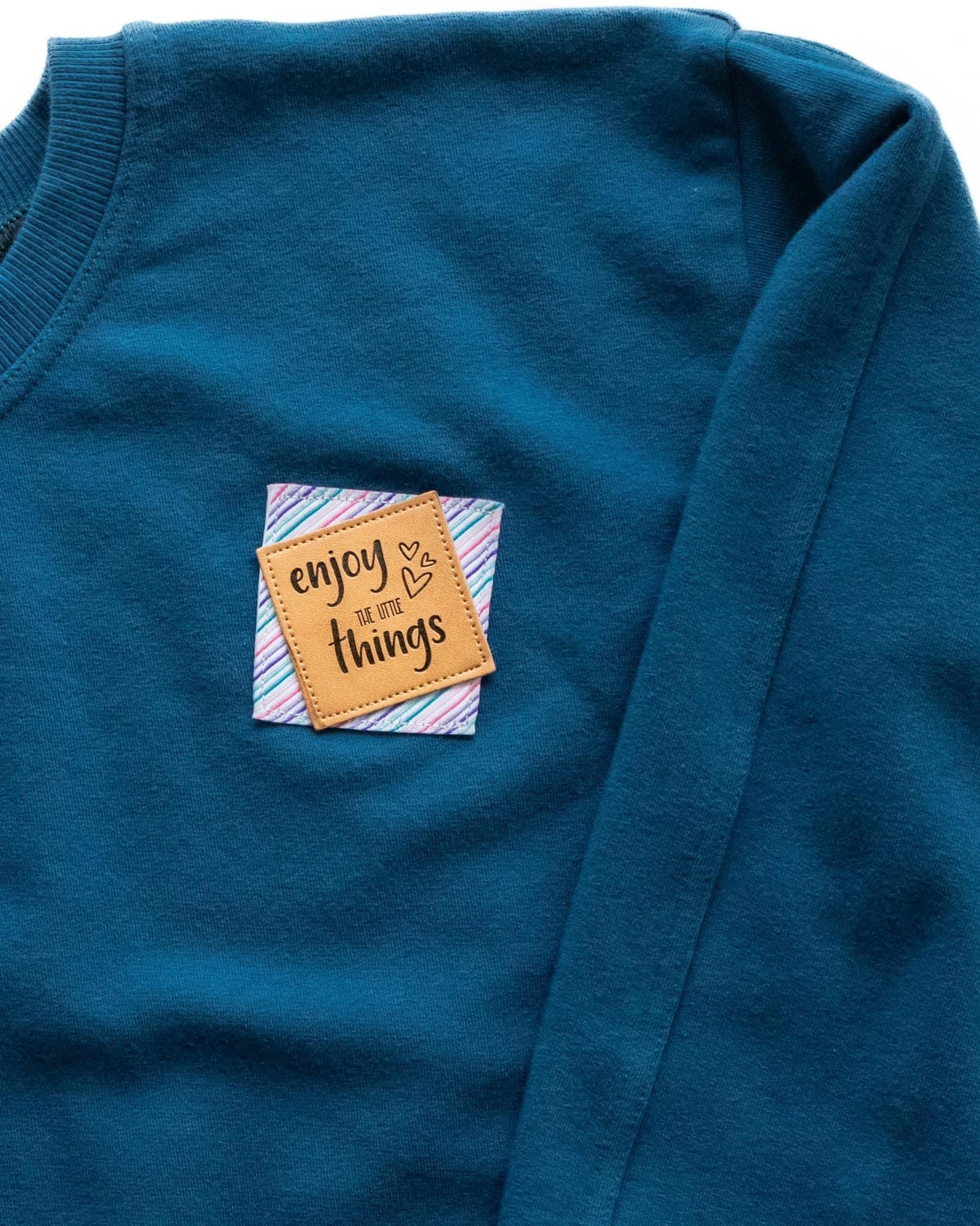 Enjoy the Little Things Faux Leather Patch image 3