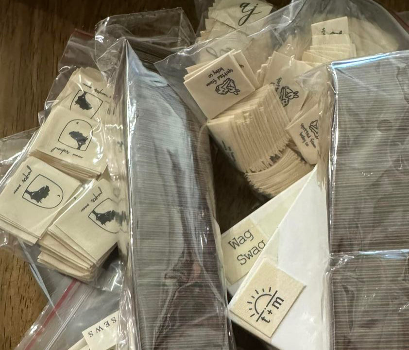 Cotton Custom Business Labels *PREORDER* image 0