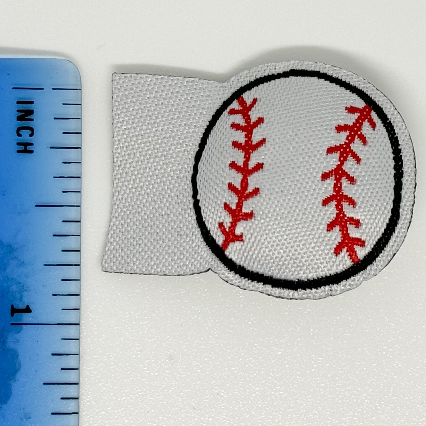 Baseball Deluxe Puff Woven Label image 1
