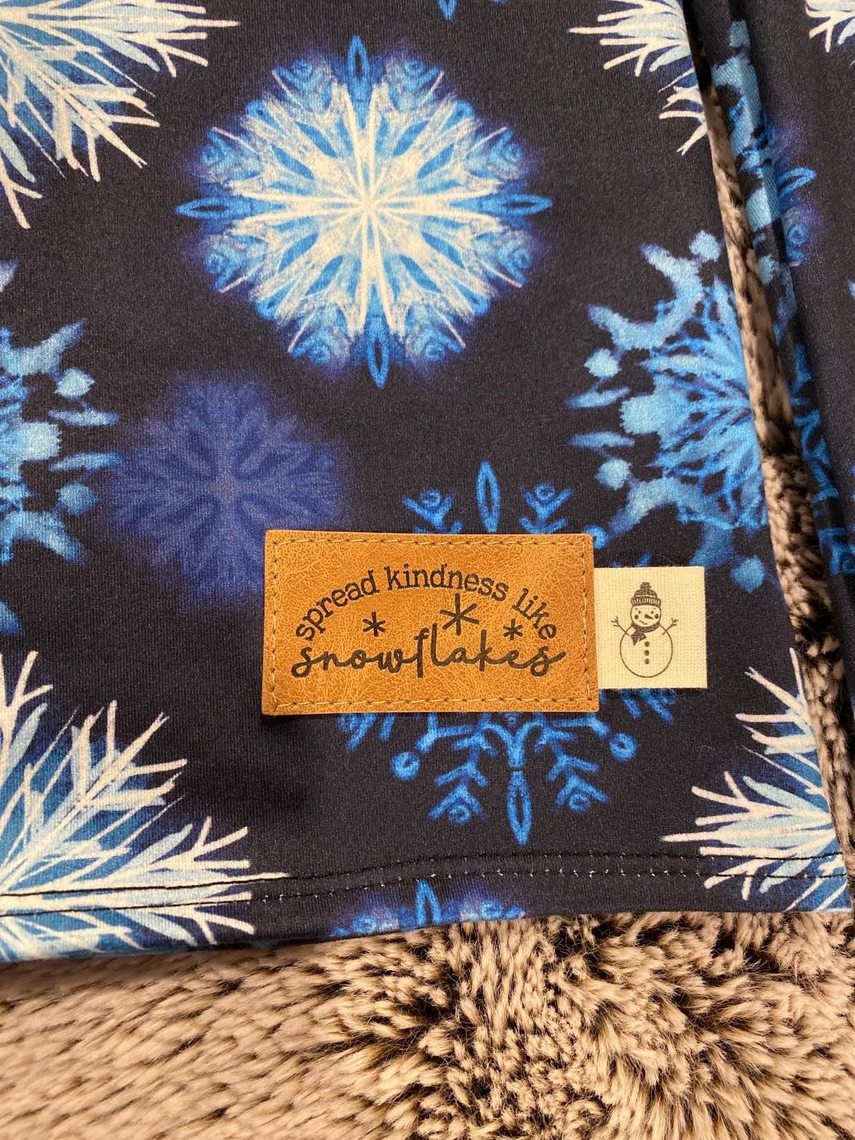 Snowman Cotton Label image 2