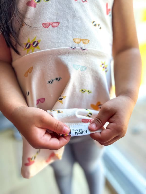 Small but Mighty Woven Label