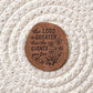 Giants Faux Leather Label