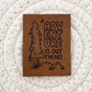 Adventure is Out There Faux Leather Patch