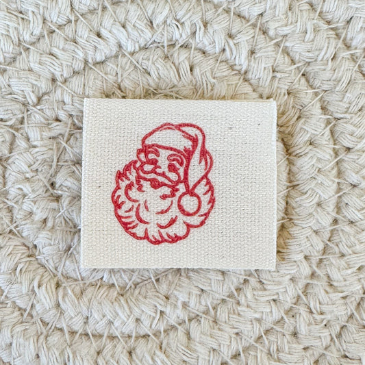Santa Clause Cotton Label image 0