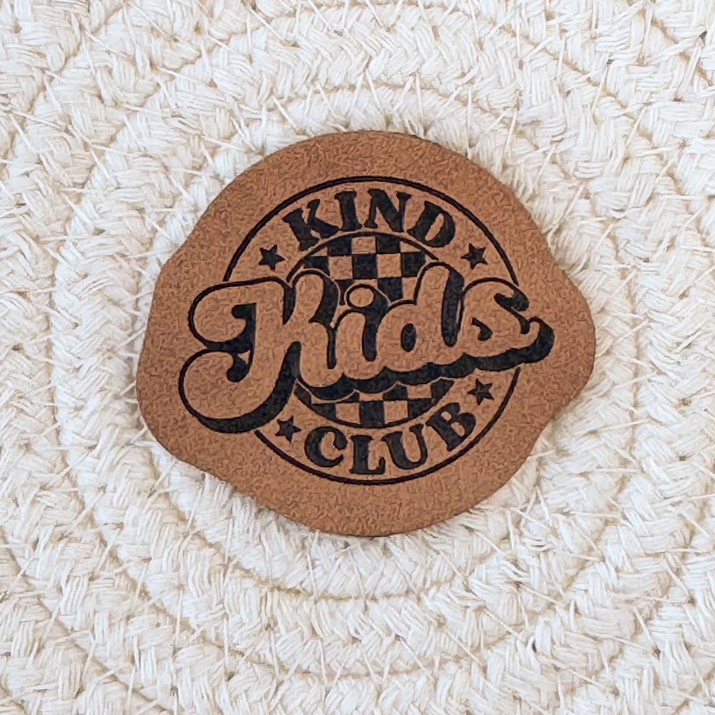 Cool Kids Club Faux Leather Label