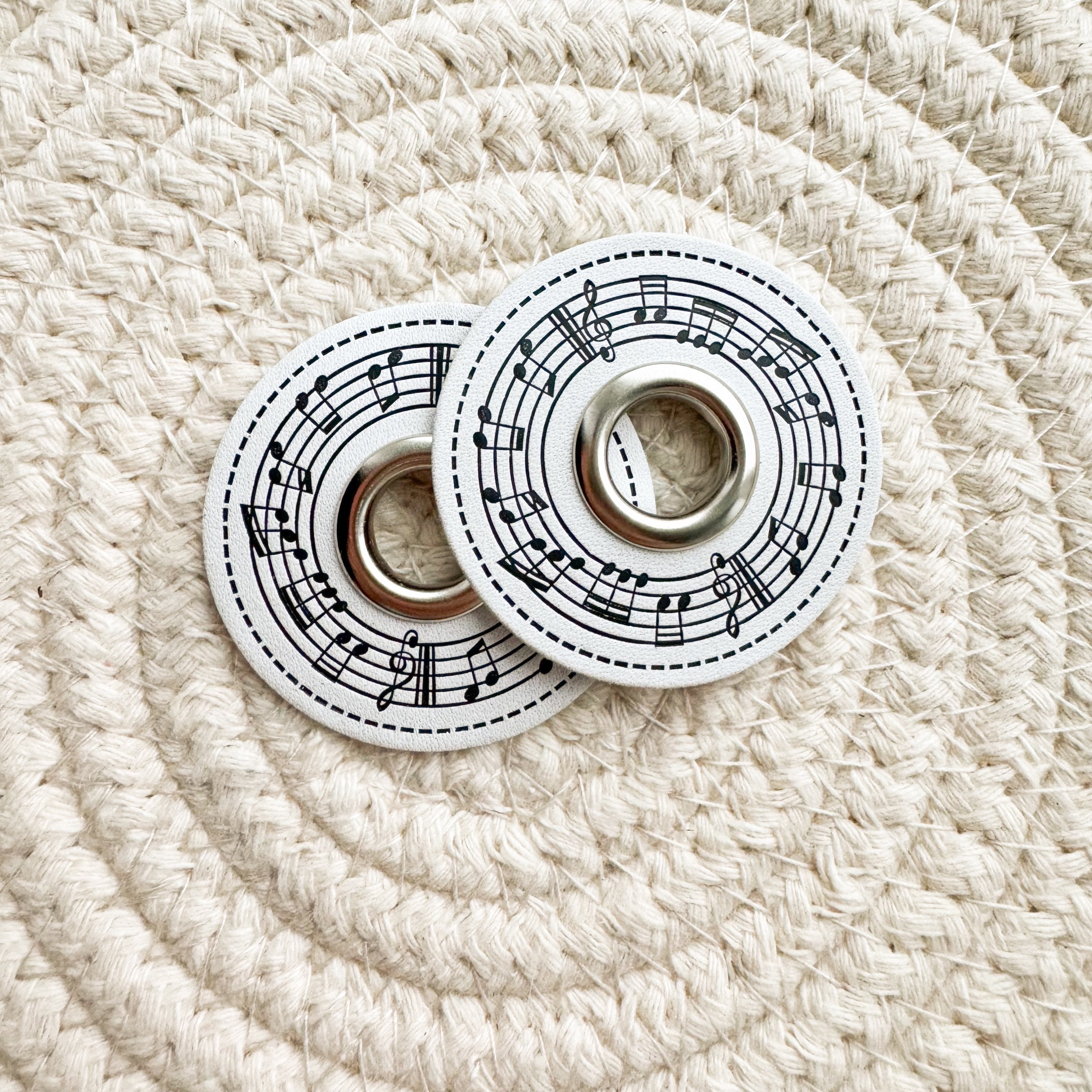 Music Note Eyelet Patch (Set of 2) – Shine Bright Label Co.