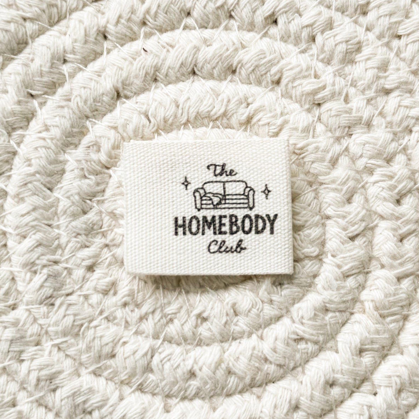 Homebody Club Cotton Label