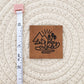 Play Outside Faux Leather Patch