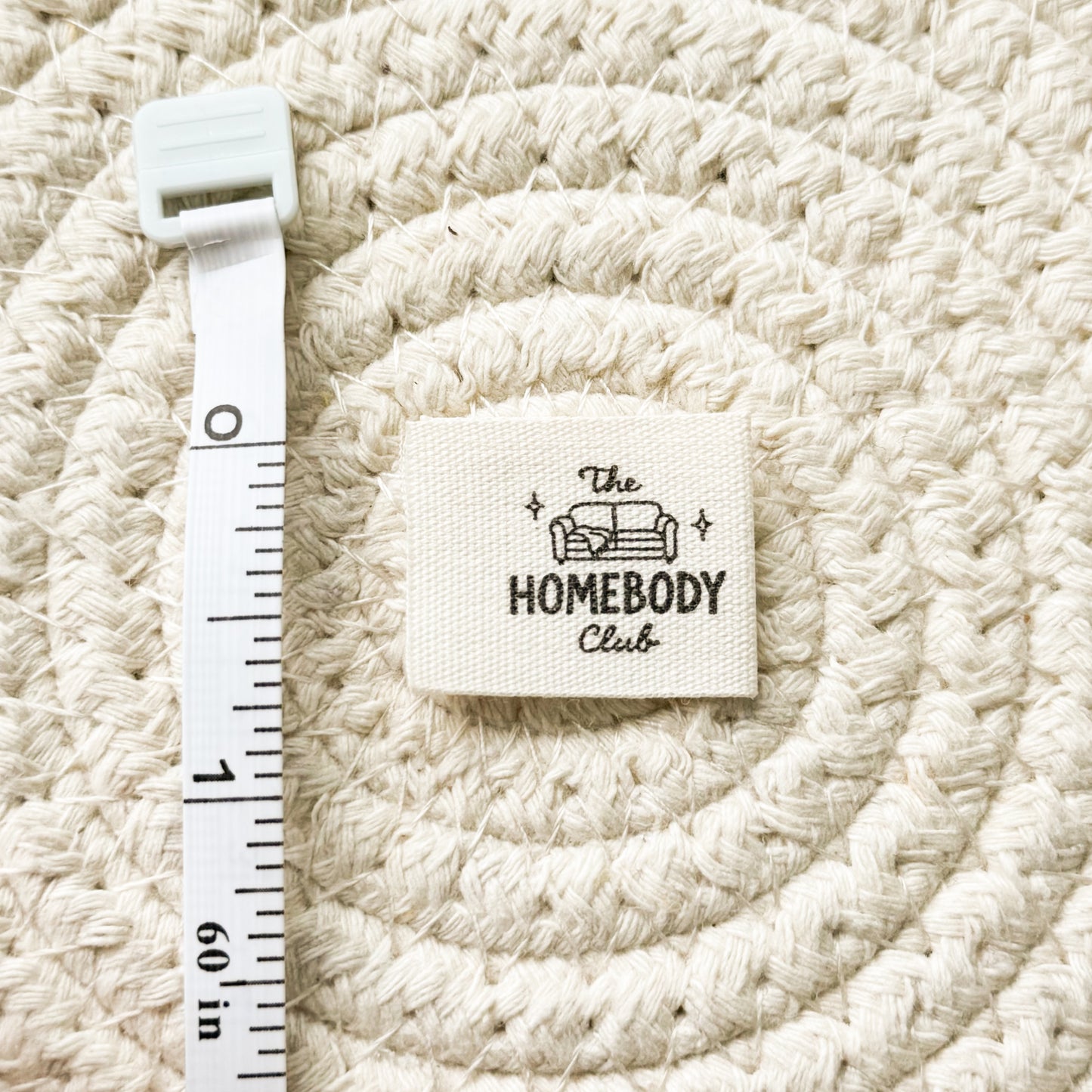 Homebody Club Cotton Label