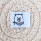 Beary Cute Woven Label