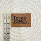 Reason for the Season Faux Leather Patch image 1