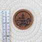 Be the Lighthouse Faux Leather Label