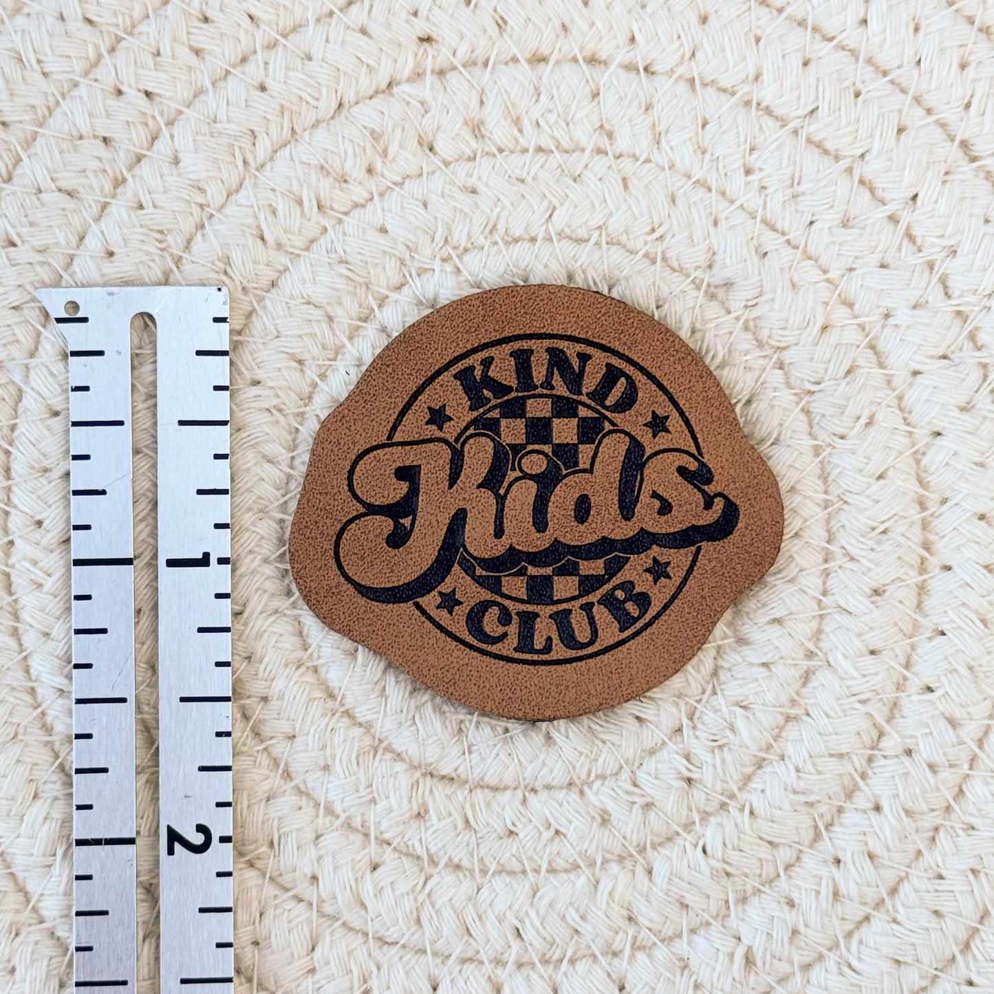 Cool Kids Club Faux Leather Label