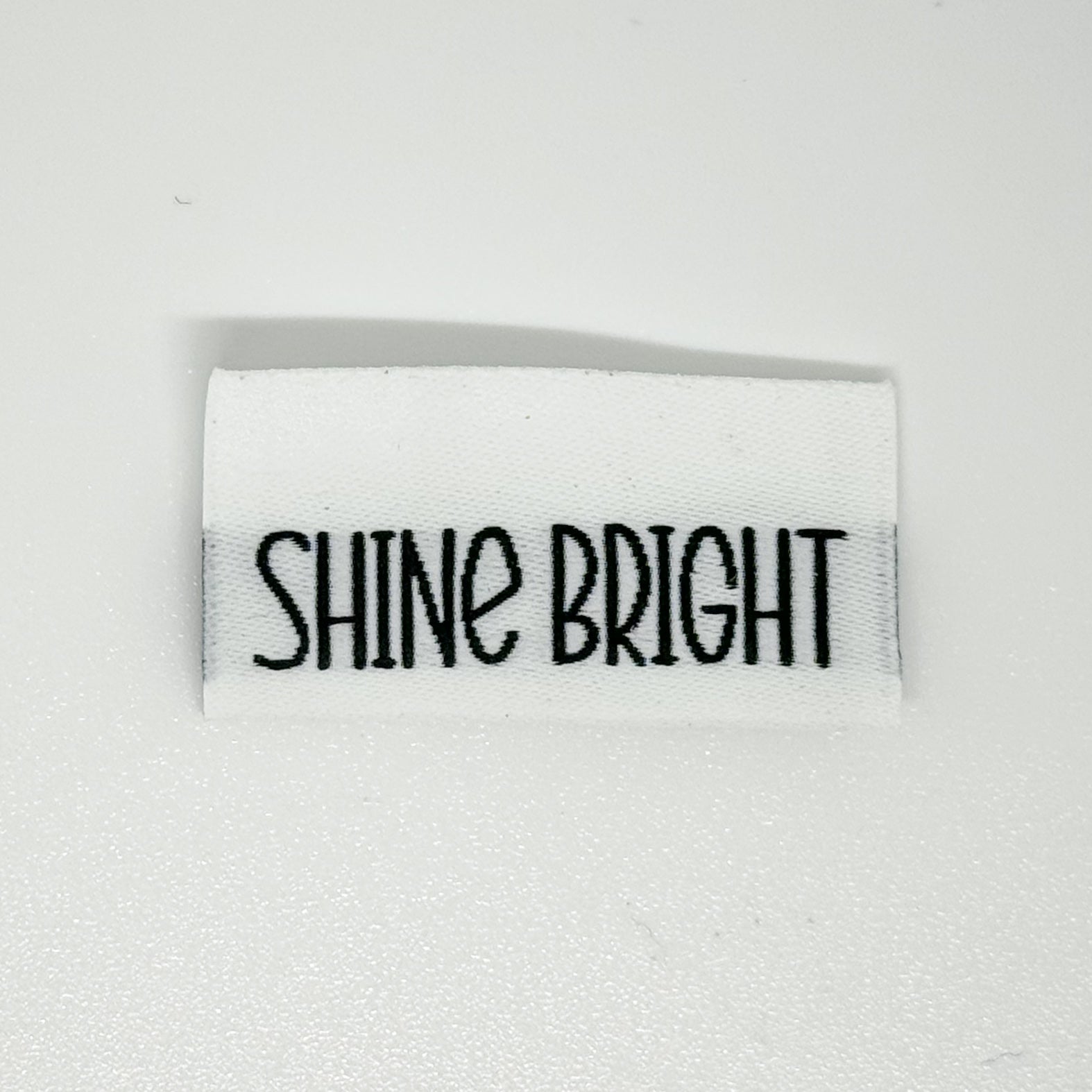 Top Bright Label Shine Bright Woven Label – Shine Bright Label Co.