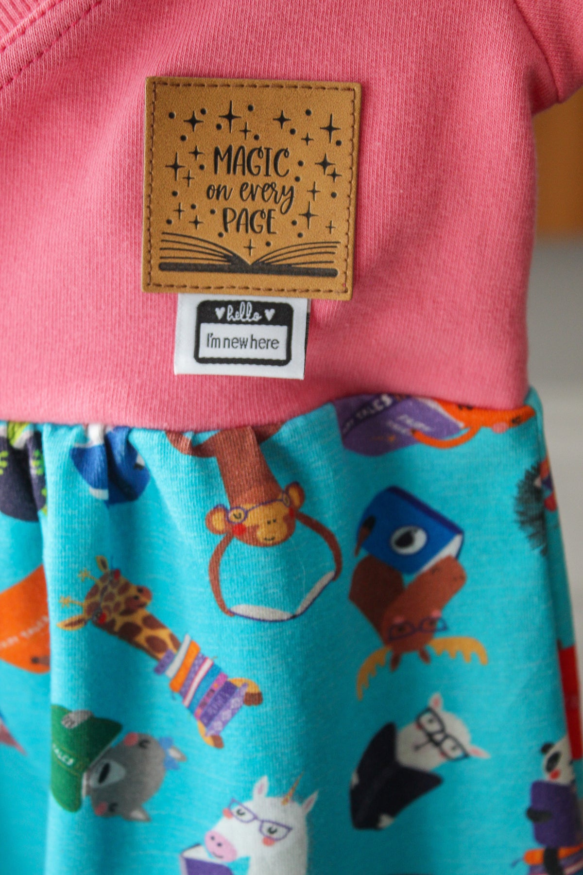 Magic Book Faux Leather Patch