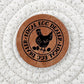 Egg Dealer Faux Leather Patch
