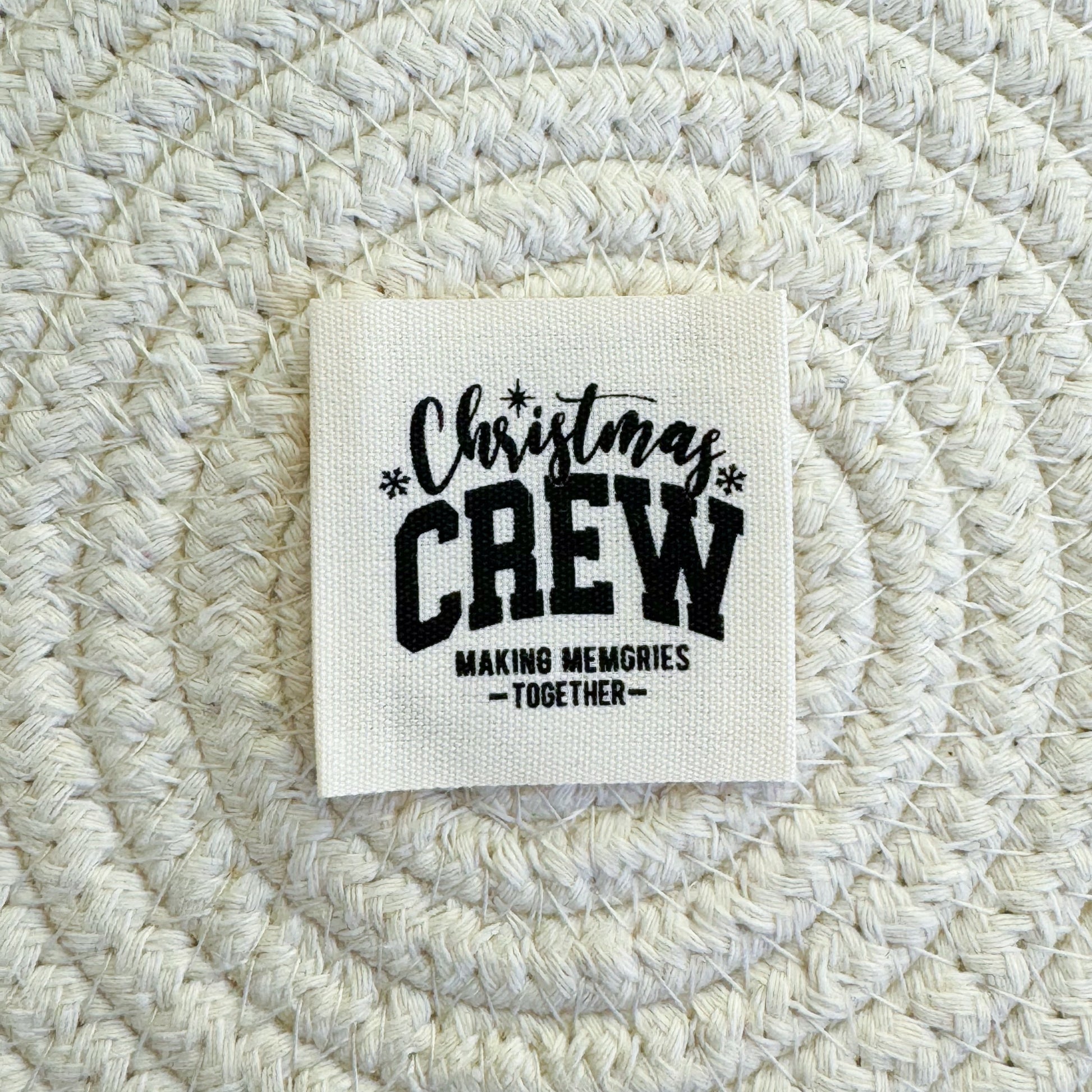 Christmas Crew Cotton Label image 0