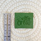 Elf Crew Green Faux Leather Patch image 1