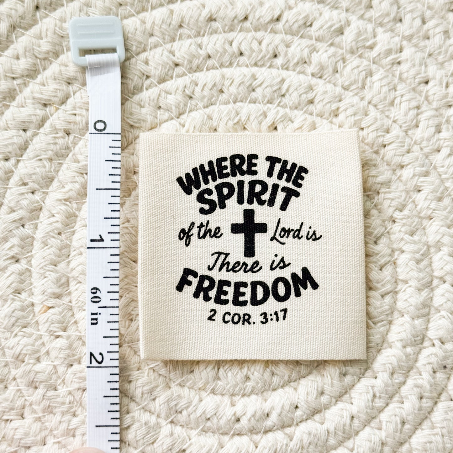 Freedom Cotton Label