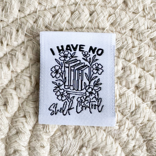 Shelf Control Woven Label