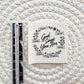 Faith Affirmations Cotton Label