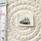 Train Cotton Label