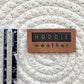 Hoodie Weather Faux Leather Label