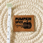 Pumpkin Spice Everything Leather Patch image 1