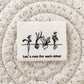 Root for Each Other Cotton Label