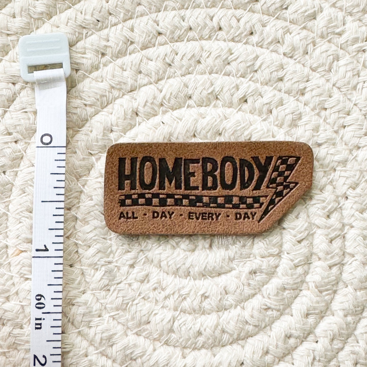 Homebody Faux Leather Label