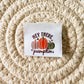 Hey Pumpkin Woven Label image 0
