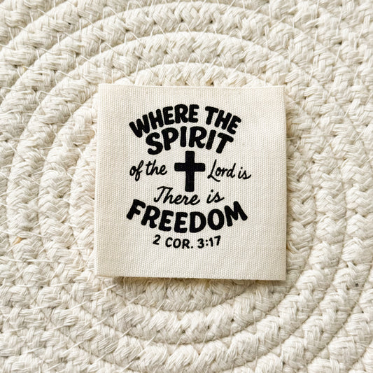 Freedom Cotton Label