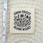 Bloom Wildly Cotton Label