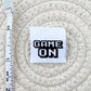 Game On Woven Label
