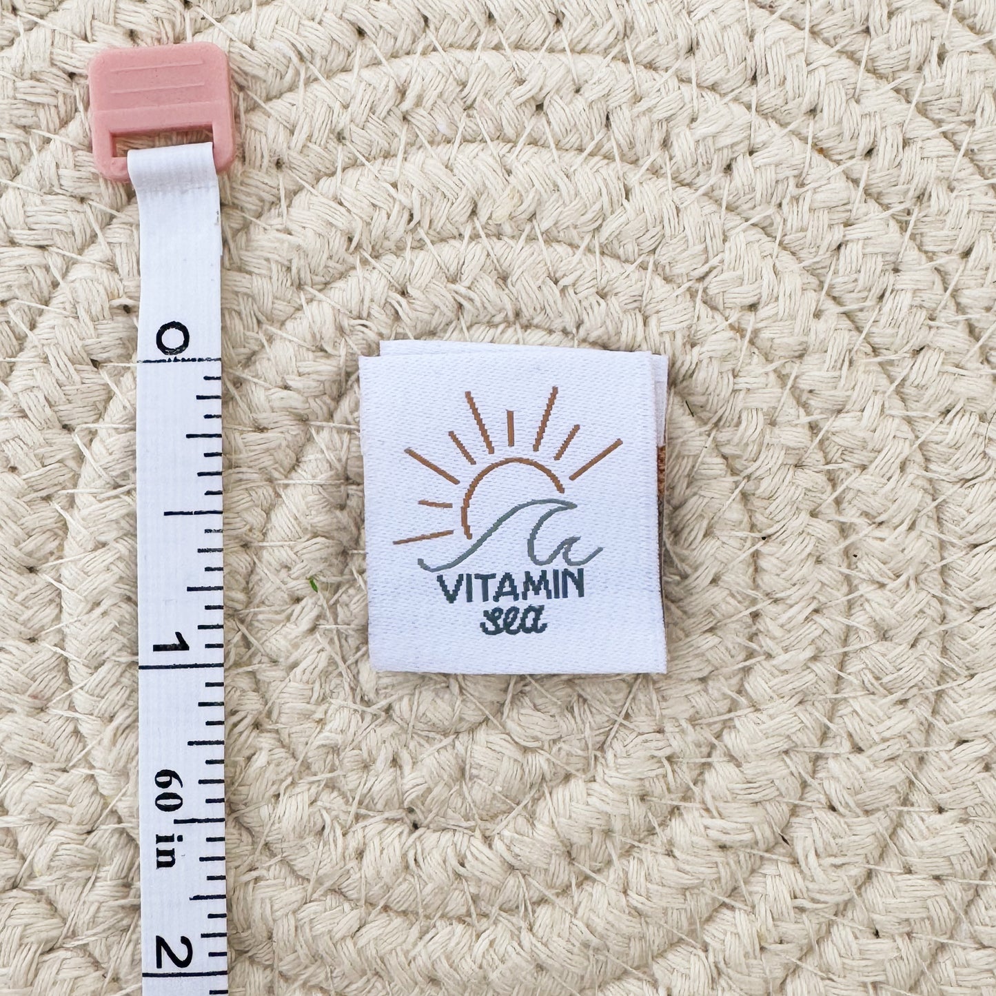 Vitamin Sea Woven Label