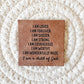 I am… Faux Leather Label